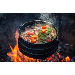 Cast Iron Potjie Cauldron - 14.75 Gallon Size 20