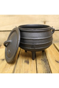 Cast Iron Potjie Cauldron - 3.5 Gallon Size 6