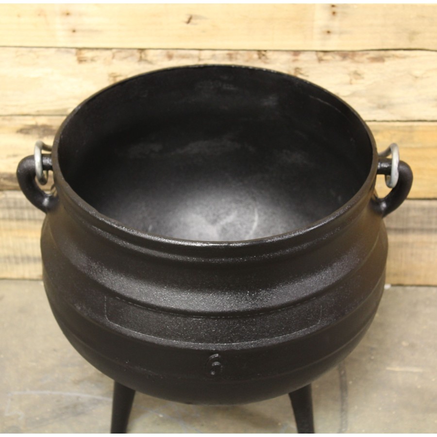 Cast Iron Cauldron Potjie Pot Large Cast Iron Kettles Open -  in 2023