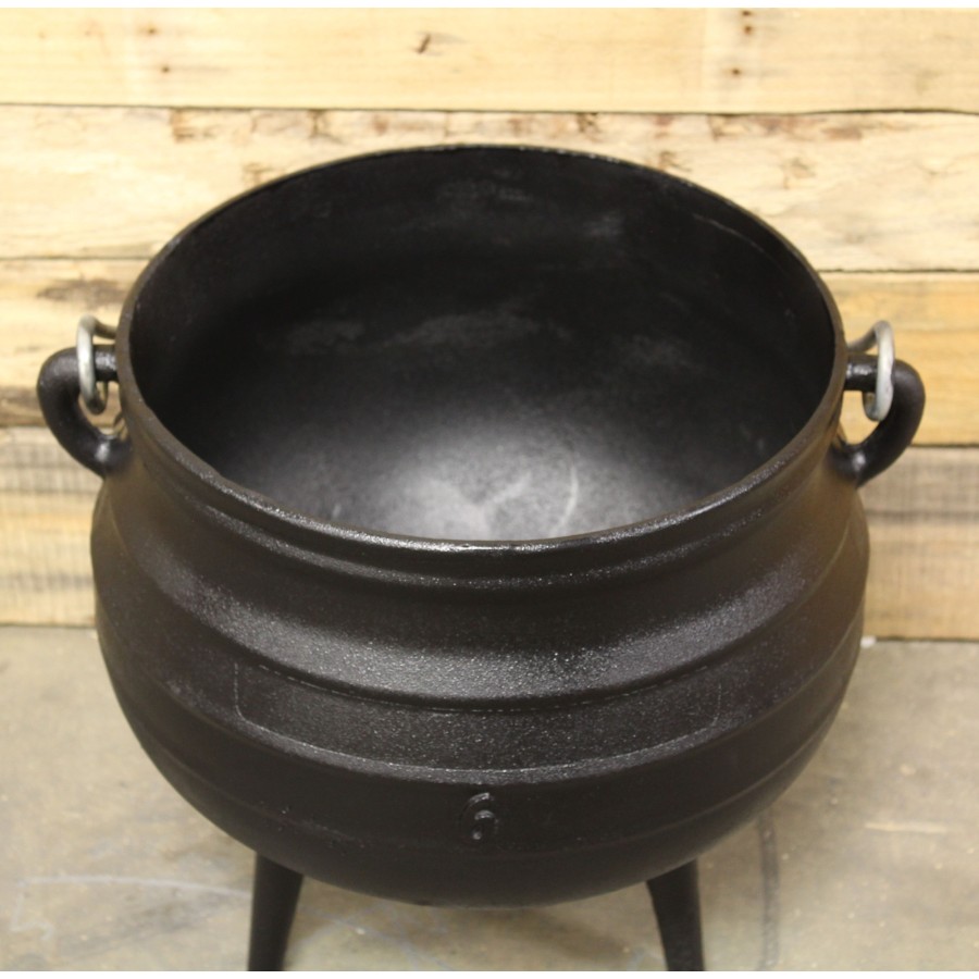 Campfire 8L Cast Iron Potjie Pot - Free Delivery