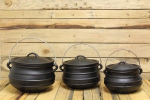 Potjie Food Safe Cast Iron Pots