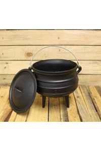 Potjie Midi Pot 8 oz, Cast Iron Cookware