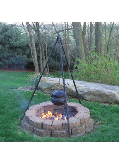 Heavy Duty Camping Tripod for Potjie Stew Pots