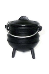 Cast Iron Mini Potjie Cauldron - 8 Oz