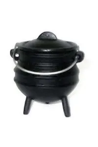 Cast Iron Mini Potjie Cauldron - 5 Oz