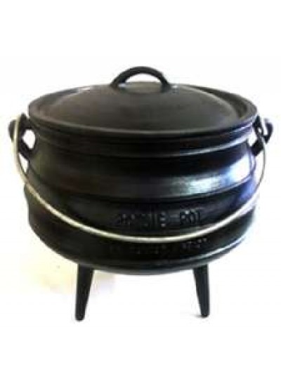 Cast Iron Potjie Cauldron - 20 Gallon, Size 30