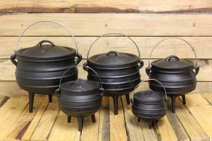 Potjie Food Safe Cast Iron Pots